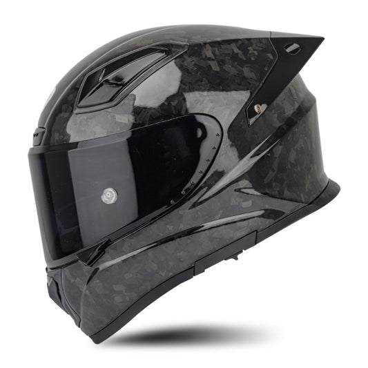 SOMAN Four Seasons Full Cover Motorcycle Helmet, Size: XXL(Cheetah Print Black) - Helmets by SOMAN | Online Shopping UK | buy2fix