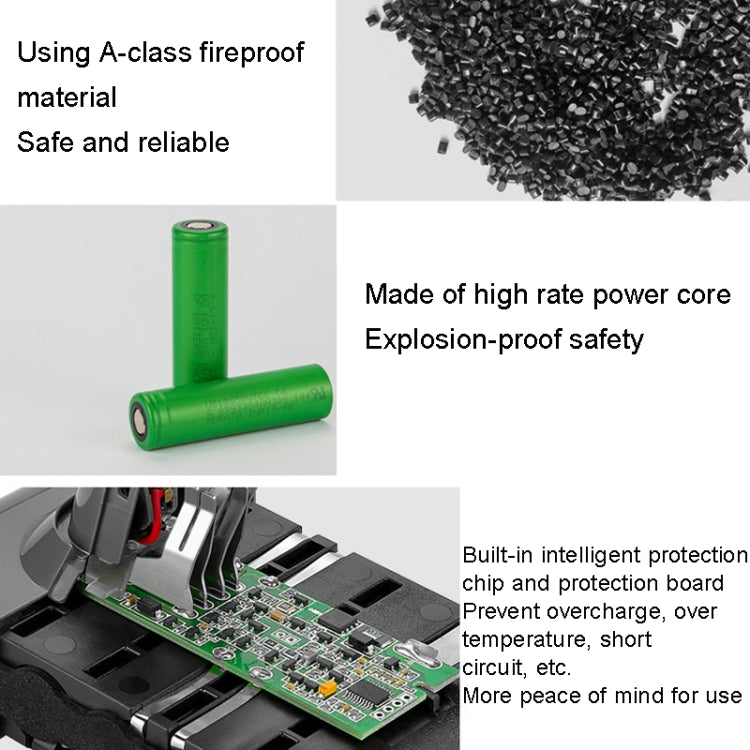 For Dyson V7 Series Battery 21.6V Vacuum Cleaner Accessories Sweeping Machine Battery Spare Power, Capacity: 2200mAh - For Dyson Accessories by buy2fix | Online Shopping UK | buy2fix