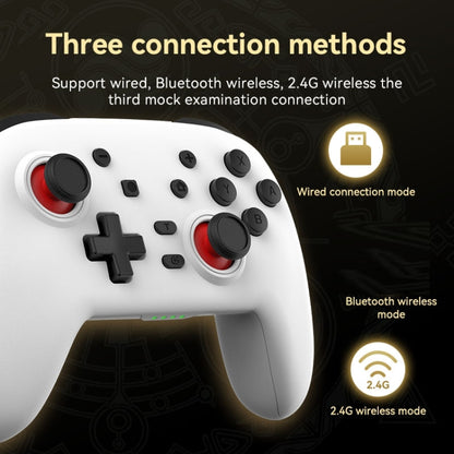 Wireless Bluetooth Somatosensory Vibration Gamepad For Nintendo Switch/Switch PRO(S07 Black) - Gamepads by buy2fix | Online Shopping UK | buy2fix