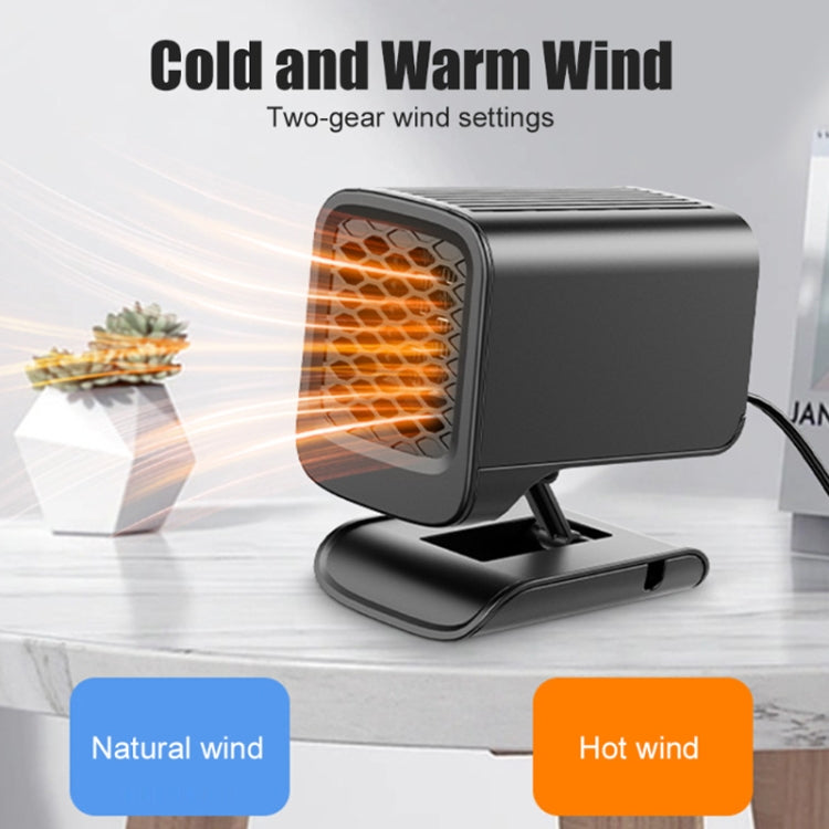 12V Car Folding Heater Winter Front Windshield Defrost Heater(9729) - Heating & Fans by buy2fix | Online Shopping UK | buy2fix