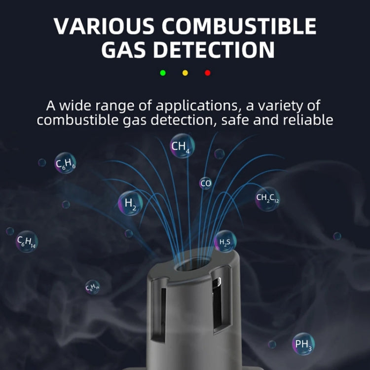 BSIDE X4A Portable Combustible Gas Detector Gas Leakage Alarm - Gas Monitor by BSIDE | Online Shopping UK | buy2fix