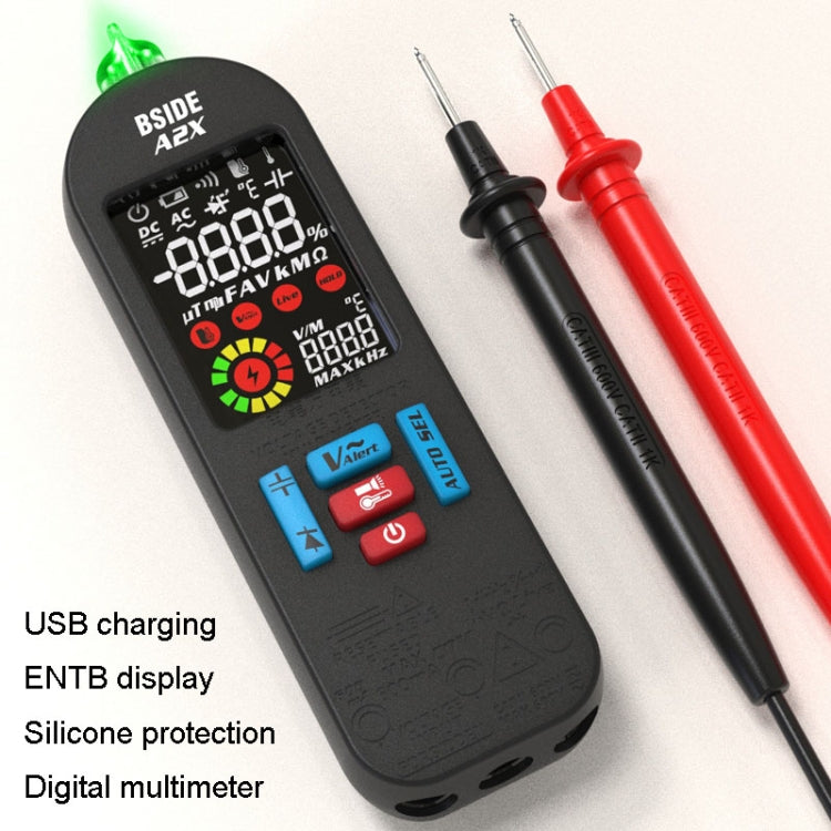 BSIDE A2X Charging Model Mini Digital Pen Auto Ranging Multimeter - Digital Multimeter by BSIDE | Online Shopping UK | buy2fix