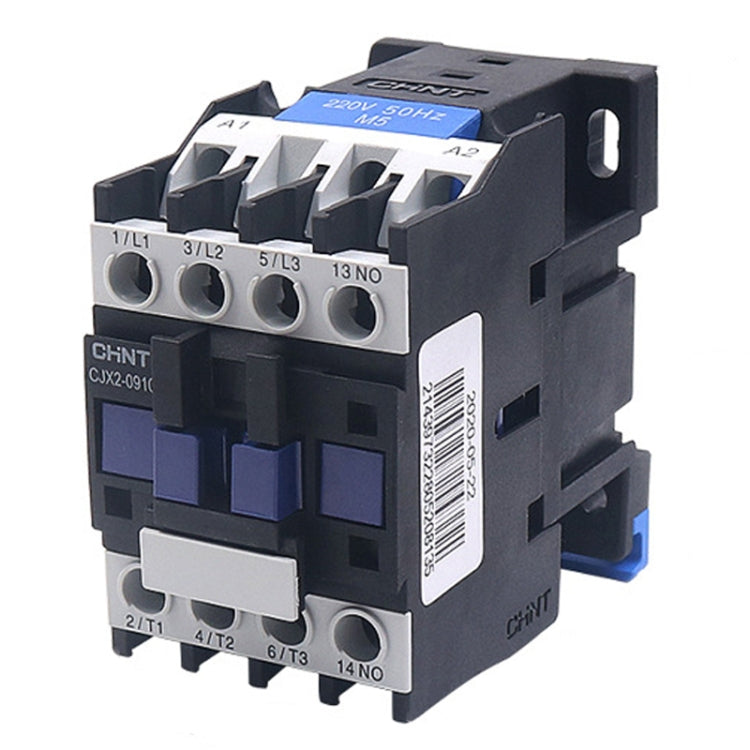 CHNT CJX2-0901 9A 220V Silver Alloy Contacts Multi-Purpose Single-Phase AC Contactor - Relays by CHNT | Online Shopping UK | buy2fix