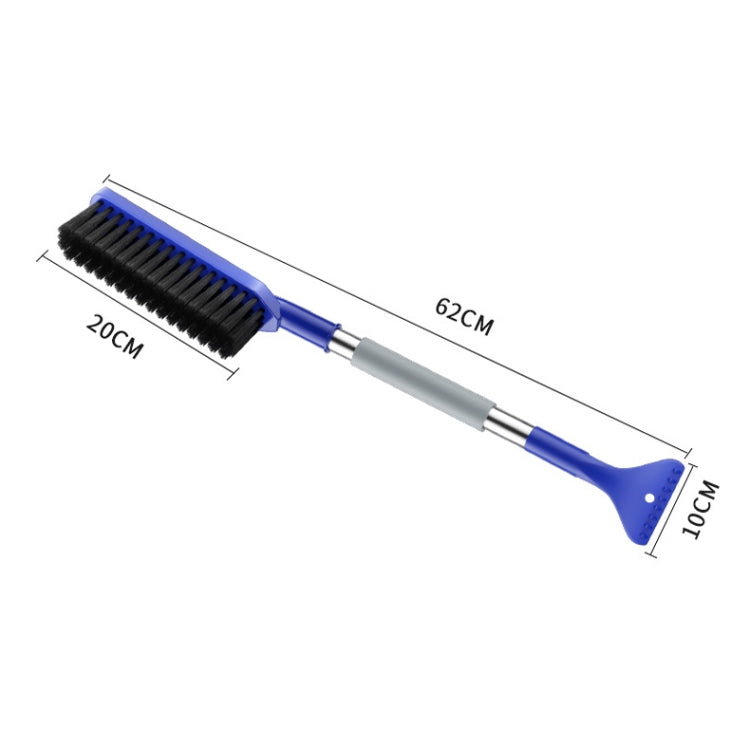 2 In 1 Car Snow Shovel Snow Blowing Brush Car Winter Snow Clearing Tools(Blue) - Ice Scraper by buy2fix | Online Shopping UK | buy2fix