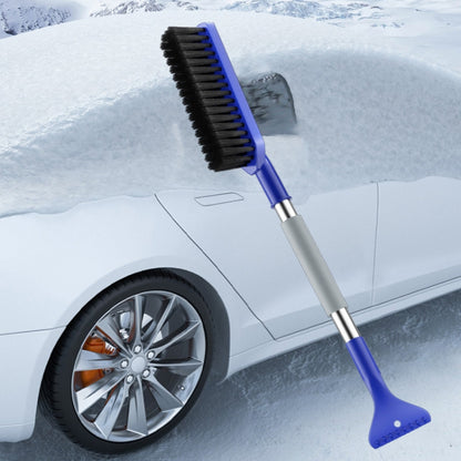 2 In 1 Car Snow Shovel Snow Blowing Brush Car Winter Snow Clearing Tools(Blue) - Ice Scraper by buy2fix | Online Shopping UK | buy2fix