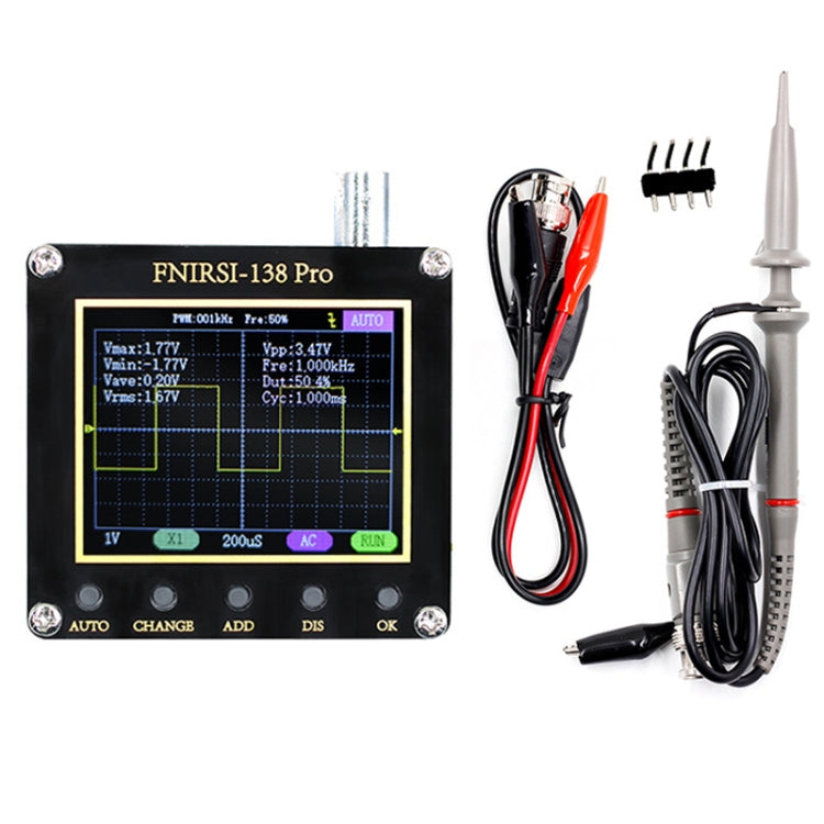 FNIRSI Handheld Small Teaching Maintenance Digital Oscilloscope, Specification: Upgrade Without Battery - Other Tester Tool by FNIRSI | Online Shopping UK | buy2fix