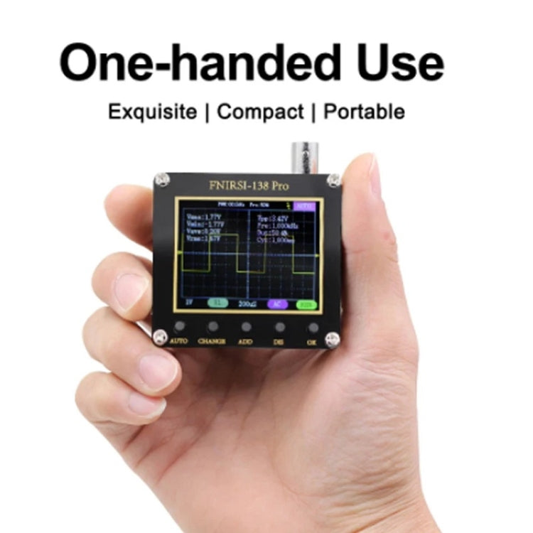 FNIRSI Handheld Small Teaching Maintenance Digital Oscilloscope, Specification: Upgrade Without Battery - Other Tester Tool by FNIRSI | Online Shopping UK | buy2fix