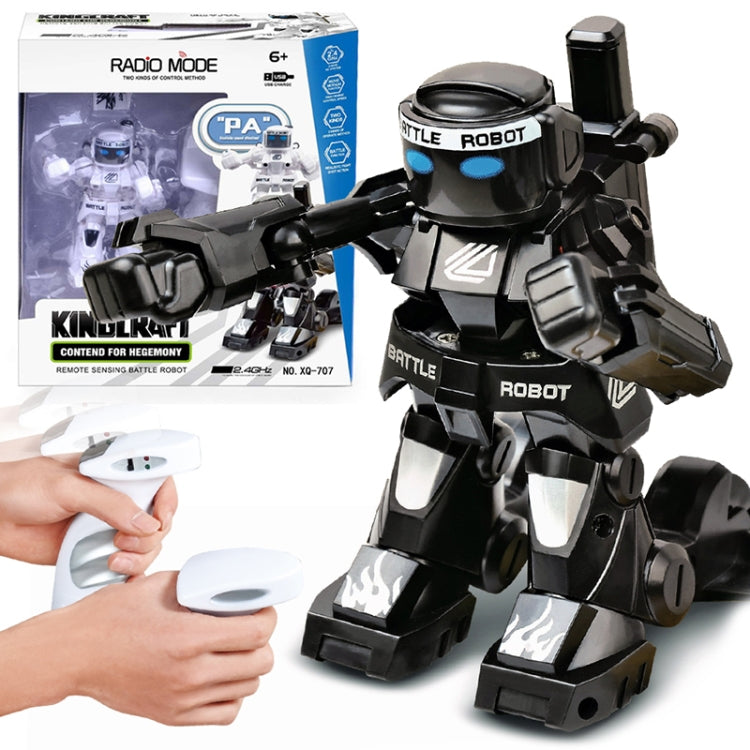 777-615 Battle RC Robot 2.4G Body Sense Remote Control Toys For Kids Gift Toy Model Mini Smart Robot Battle Toys For Boys(White) - RC Robots by buy2fix | Online Shopping UK | buy2fix