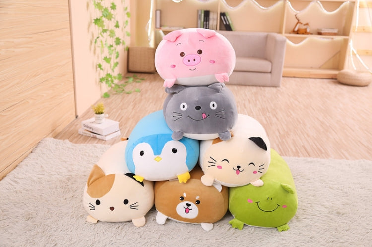 New Soft Animal Cartoon Pillow Cushion Cute Fat Dog Cat Totoro Penguin Pig Frog Plush Toy 90cm(pig) - Soft Toys by buy2fix | Online Shopping UK | buy2fix