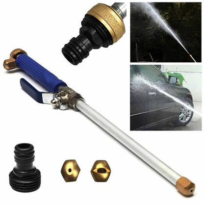 Garden Lawn Irrigation High Pressure Hose Spray Nozzle Car Wash Cleaning Tools (Blue) - Watering & Irrigation by yongkang | Online Shopping UK | buy2fix