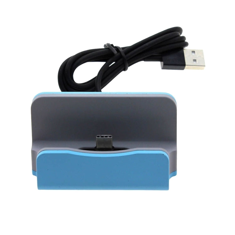 USB-C / Type-C 3.1 Sync Data / Charging Dock Charger(Blue) - Mobile Accessories by buy2fix | Online Shopping UK | buy2fix