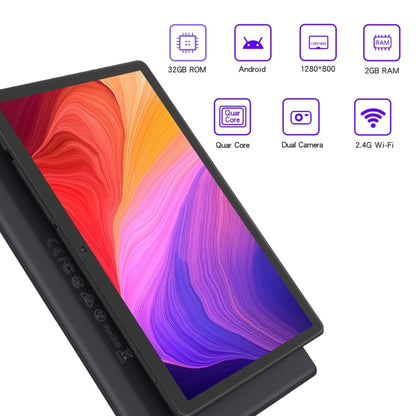 Pritom M10 WiFi Tablet, 10.1 inch, 2GB+32GB, Android 10 SC7731E Quad Core 1.3GHz CPU, Support 2.4G WiFi / Bluetooth, Global Version with Google Play, US Plug(Dark Gray) - Other by PRITOM | Online Shopping UK | buy2fix