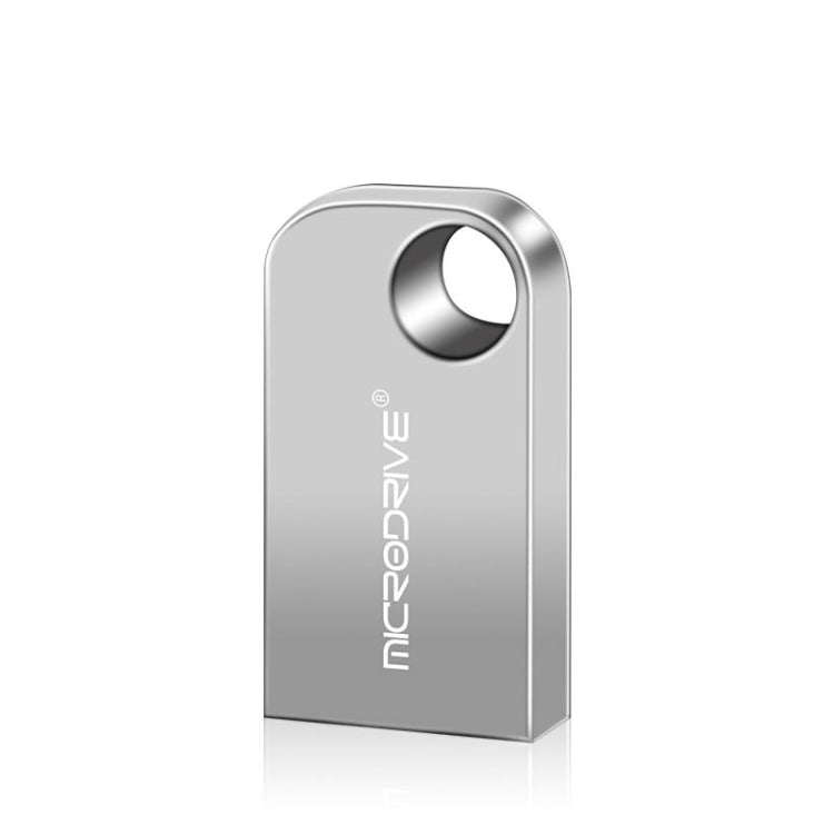 MicroDrive 4GB USB 2.0 Mini Semi-circular Metal U Disk - USB Flash Drives by MicroDrive | Online Shopping UK | buy2fix