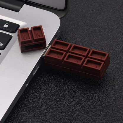 MicroDrive 8GB USB 2.0 Creative Chocolate U Disk - USB Flash Drives by MicroDrive | Online Shopping UK | buy2fix