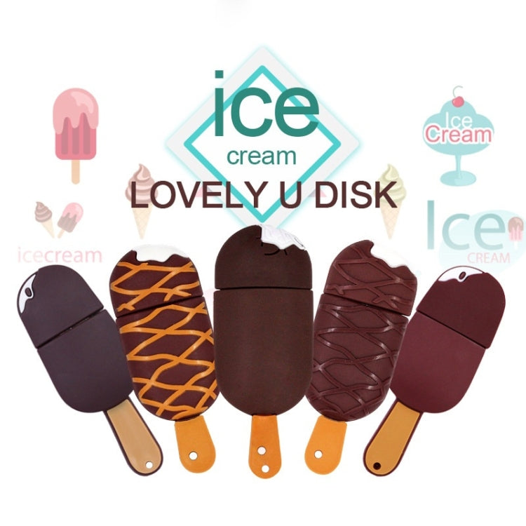 MicroDrive M4 16GB USB 2.0 Creative Ice Cream U Disk - USB Flash Drives by MicroDrive | Online Shopping UK | buy2fix